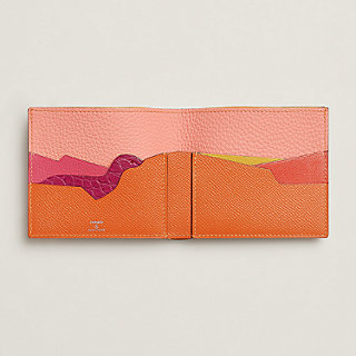 Histoire Naturelle wallet - Black | Hermès USA